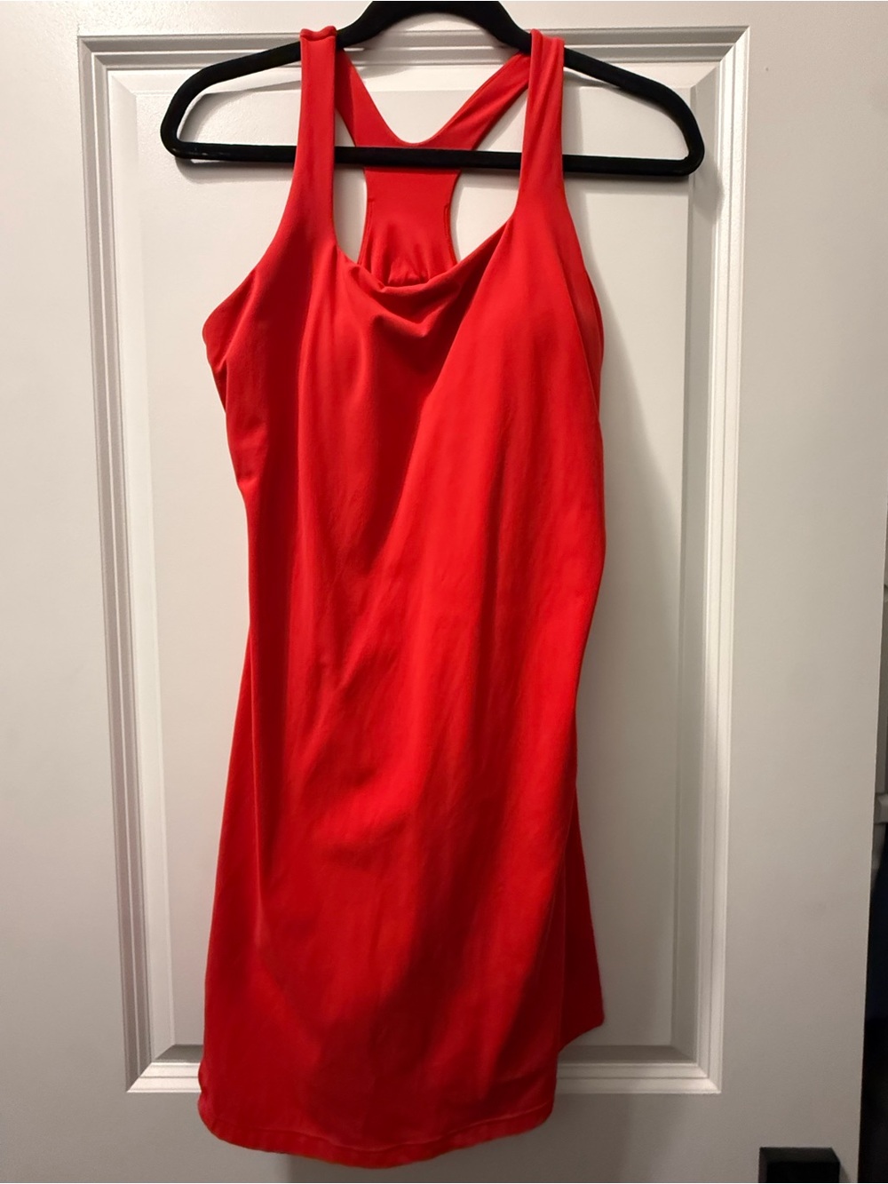 Red Racerback athletic Dress - Women